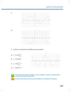 Modelado y solución de problemas con funciones trigonométricas Ayuda