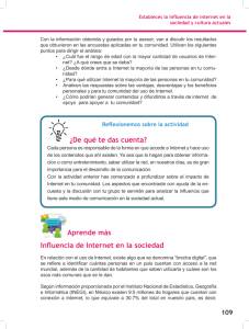 Influencia De Internet En La Sociedad Ayuda Para Tu Tarea De Ciencias