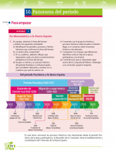 Panorama Del Periodo Ayuda Para Tu Tarea De Historia SEP Secundaria Segundo Respuestas Y