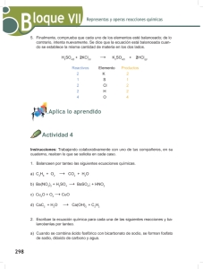 Balanceo De Ecuaciones Quimicas Tanteo Ayuda Para Tu Tarea De Quimica I Sep Preparatoria Primer Semestre Respuestas Y Explicaciones