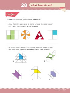 28 Que Fraccion Es Ayuda Para Tu Tarea De Desafios Matematicos Sep Primaria Cuarto Respuestas Y Explicaciones