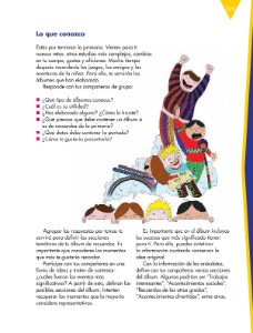 Elaborar un álbum de recuerdos de la primaria - Ayuda para tu tarea de  Español SEP Primaria Sexto - Respuestas y explicaciones
