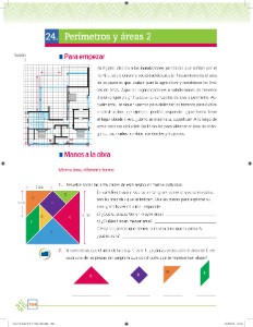 24 Perimetros Y Areas 2 Ayuda Para Tu Tarea De Matematicas Sep Secundaria Primero Respuestas Y Explicaciones