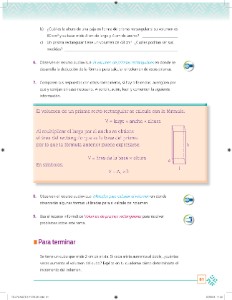 11 Volumen De Prismas 1 Ayuda Para Tu Tarea De Matematicas Sep Secundaria Primero Respuestas Y Explicaciones