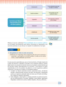 Las Atribuciones Y Responsabilidades En El Servicio Publico Ayuda Para Tu Tarea De Formacion Civica Y Etica Sep Secundaria Segundo Respuestas Y Explicaciones