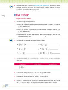 Multiplicacion Y Division De Numeros Con Signo Ayuda Para Tu Tarea De Matematicas Sep Secundaria Segundo Respuestas Y Explicaciones