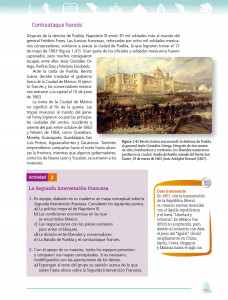 Segunda Intervención Francesa y triunfo de la República - Ayuda para tu  tarea de Historia. Vol. I SEP Secundaria Tercero - Respuestas y  explicaciones